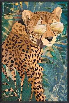 Αφίσα Moviestar Cheetah in the gold and green jungle