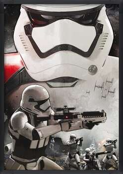 Πλαισιωμένη αφίσα Star Wars: Episode VII - The Force Awakens