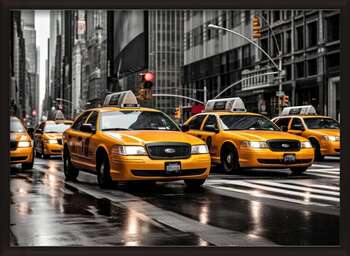 Αφίσα Taxis in new york
