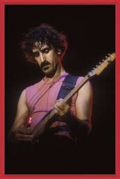 Αφίσα Portrait of rock musician Frank Zappa, 1982