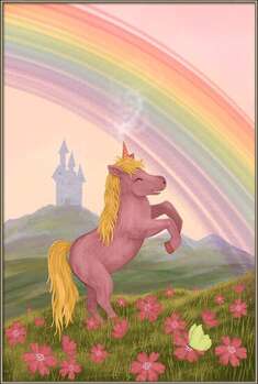 Αφίσα Rainbow Unicorn