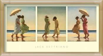 Εκτύπωση τέχνης Summer Days Triptych