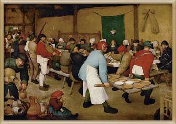 Αφίσα Peasant Wedding, 1568