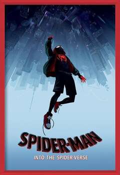 Πλαισιωμένη αφίσα Spider-Man: Into The Spider-Verse – Fall