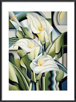 Αφίσα Cubist Lilies