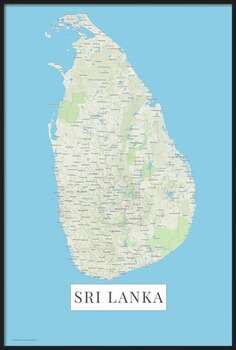 Αφίσα Sri Lanka color