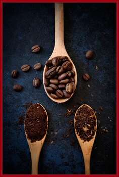 Αφίσα Coffee beans
