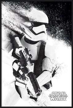 Πλαισιωμένη αφίσα Star Wars Episode VII: The Force Awakens - Stormtrooper Paint