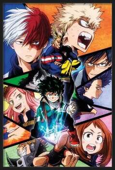 Πλαισιωμένη αφίσα My Hero Academia