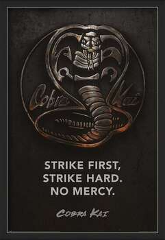 Αφίσα Cobra Kai - Metal