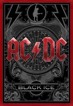Πλαισιωμένη αφίσα AC/DC - black ice