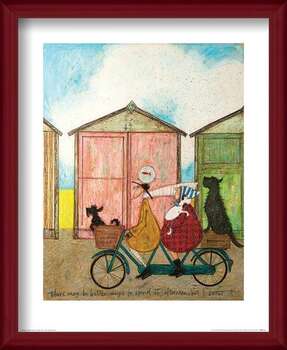Πλαισιωμένη αφίσα Sam Toft - There may be Better Ways to Spend an Afternoon...